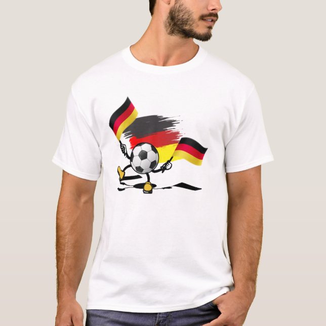 T-shirt Allemagne blanche. 07 (Devant)