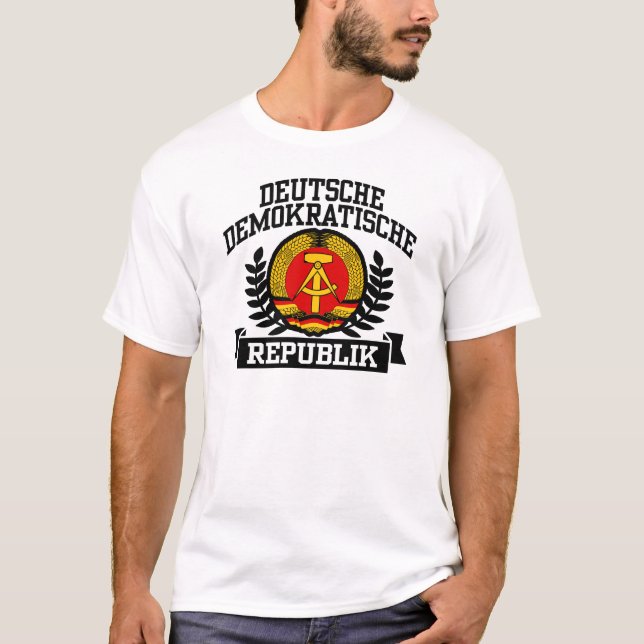 T-shirt Allemagne de l'Est (Devant)