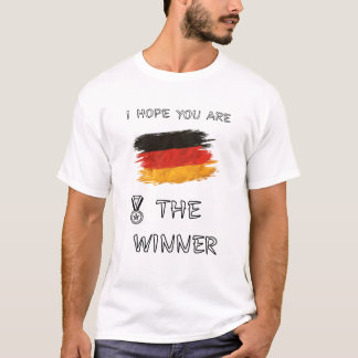 T-shirt Allemagne-Équipe-Deutschland-Athlétique-Fierté-Pin