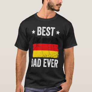 T-shirt Allemagne Pour Hommes Meilleur Père Allemand Jamai