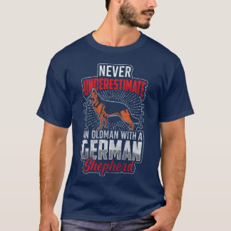 T-shirt Allemand Berger Chien Protection Chien Chien Polic