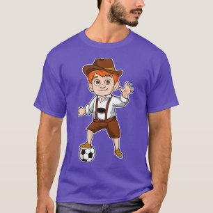 T-shirt Allemand Boy Allemagne Oktoberfest Football