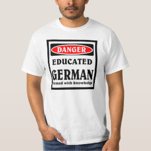 T-shirt Allemand éduqué