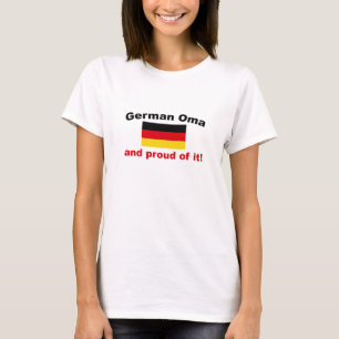 T-shirt Allemand fier Oma