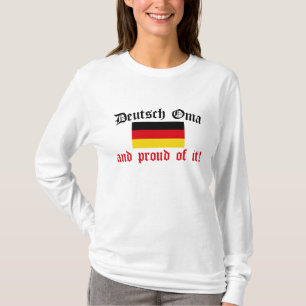 T-shirt Allemand fier Oma
