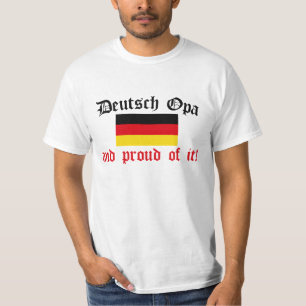 T-shirt Allemand fier Opa