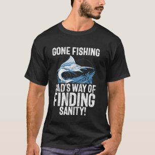 T-shirt Aller à la pêche La façon de trouver la santé ment
