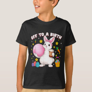 T-shirt Aller à une journée de Pâques de lapin de doula de