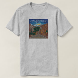 T-shirt Aller Au Soleil Road Montana Vista