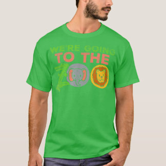 T-shirt Aller Au Zoo Voyage Safari Visite Aventure Wildl