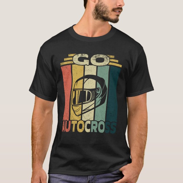 T-shirt Aller Autocross I Cone Racing Autocross (Devant)