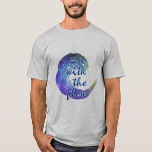 T-shirt aller avec le flux