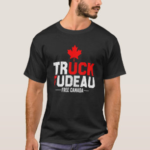 T-shirt Aller Camion Vous Trudeau USA Canada Trucs