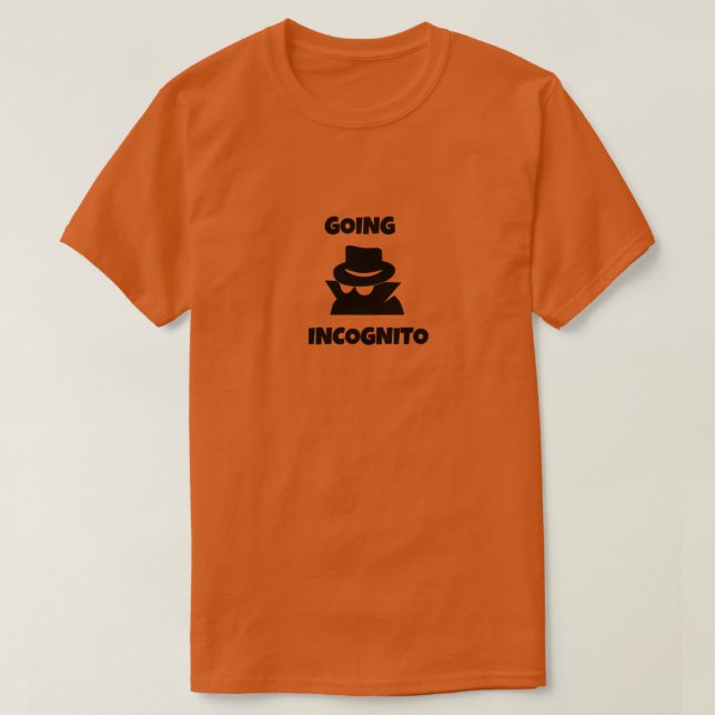 T-SHIRT ALLER EN COGNITO (Design devant)