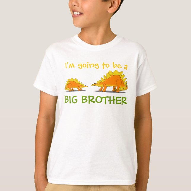 T-shirt Aller être dinosaures mignons de Stegosaurus de (Devant)