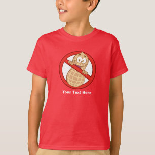 T-shirt Allergie 2 d'arachide (personnalisable)