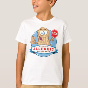 T-shirt Allergique aux arachides