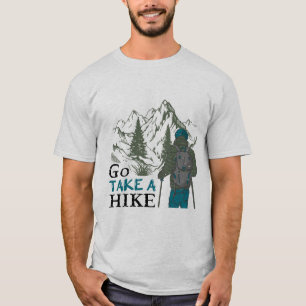 T-shirt Allez faire une randonnée - Adventure Await T-Shir