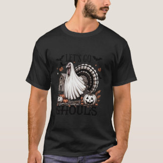 T-shirt Allez Ghouls Turquie Halloween Costume de fête T S