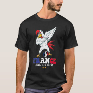 T-shirt Allez les Bleus France Soccer Dabing