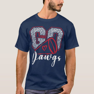 T-shirt Allez les Chiens Drôle Bulldog pour Hommes Femmes 