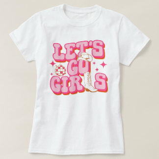 T-shirt Allez les filles fille Casquette Bottes Bacheloret