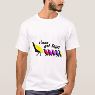 T-shirt Allez Obtenez des patriotes heureux