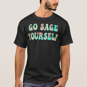 T-shirt Allez Sage Vous-même Méditation Nouvel Âge Yogi Y