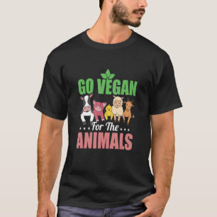 T-shirt Allez Vegan Pour Les Animaux Veganism Veggie