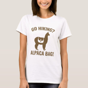 T-shirt Allez-y Randonnée ? Sac Alpaca !