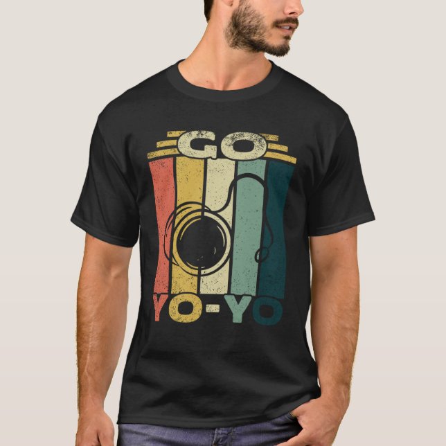 T-shirt Allez Yo Yo I Yo Yo Professional YoYo Skills Show  (Devant)