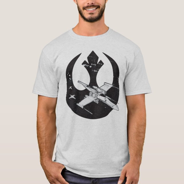 T-shirt Alliance | X-Wing & Y-Wing Concept Art (Devant)