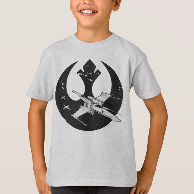 T-shirt Alliance | X-Wing & Y-Wing Concept Art (Devant)