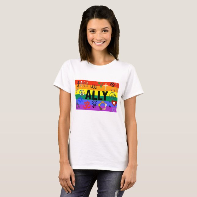 T-SHIRT ALLIÉ (Devant entier)