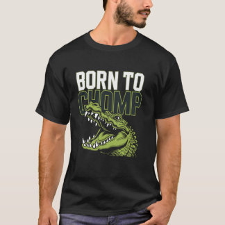 T-shirt Alligator Crocodile Reptile Passionné Marais Préda