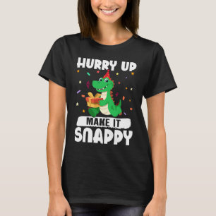 T-shirt Alligator Dépêchez-vous de le préparer