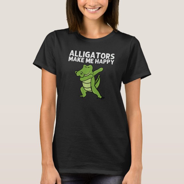 T-shirt Alligator Designs For Men Women Reptile Gator (Devant)