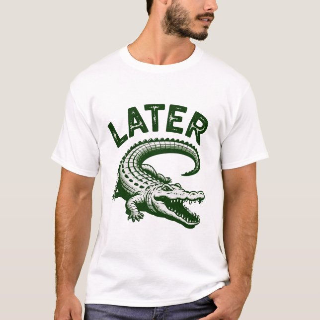 T-shirt Alligator Gator (Devant)
