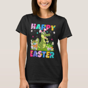 T-shirt Alligator Happy Easter Bunny Alligator