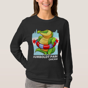 T-shirt Alligator Watch Chicago Humboldt Park Lagoon Rescu