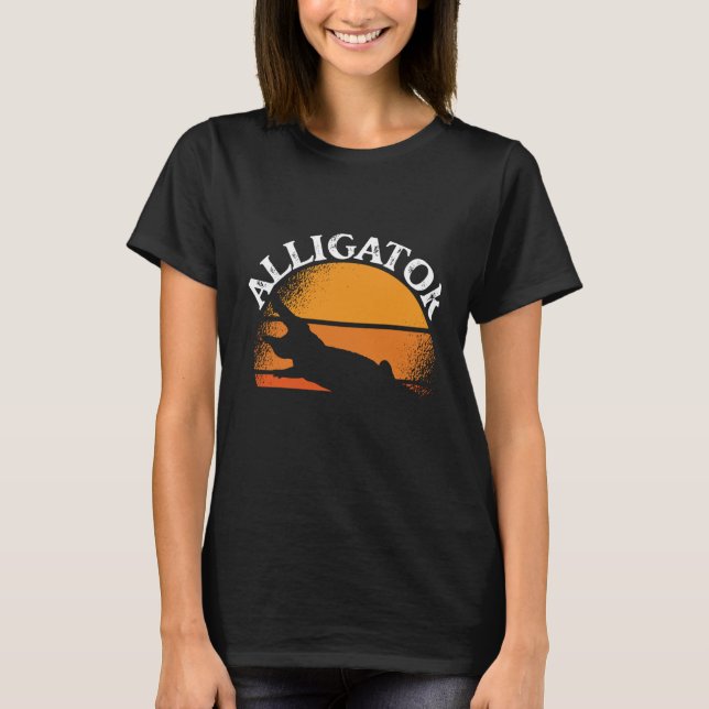 T-shirt Alligator Whisperer Backprint Alligator (Devant)