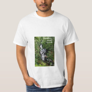 T-shirt Allons à la recherche de cascades