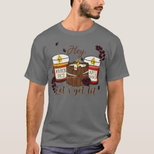 T-shirt Allons allumer des bougies de chute