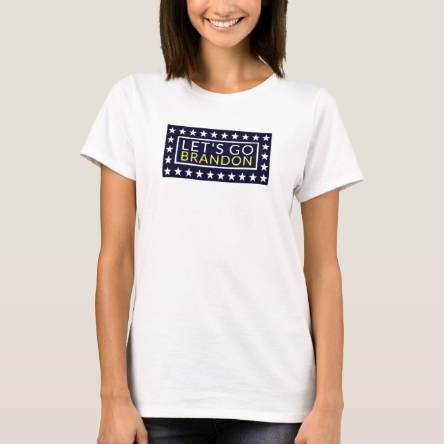 T-shirt Allons Brandon. (Devant)
