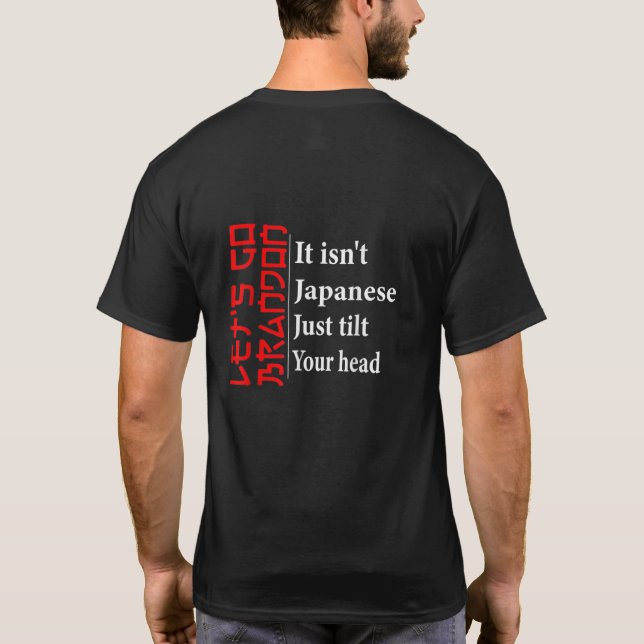T-shirt Allons Brandon (Dos)
