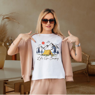 T-shirt Allons camper