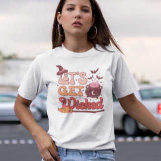 T-shirt Allons chercher la mauvaise Halloween