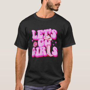 T-shirt Allons les filles coudeilles Leopard Casquettes bo