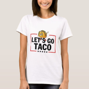 T-shirt Allons Taco Drôle Trump Toujours Abandonne 22 