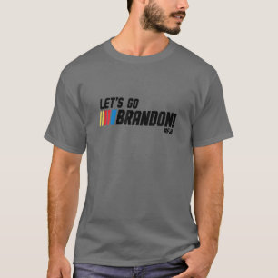 T-shirt Allons voir Brandon Anti Biden